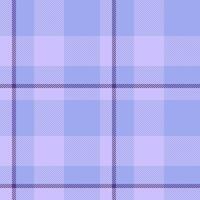 Handmade tartan background fabric, grid seamless check . Dining room plaid pattern textile texture in blue and light colors. vector