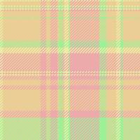 Yuletide check fabric background, lined texture textile. Nyc seamless tartan pattern plaid in amber and light colors. vector