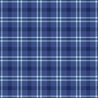 Loft textile fabric, classy seamless check texture. Shape pattern plaid background tartan in blue and light colors. vector