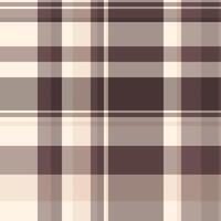 Difficult plaid textile, xmas tartan background texture. Tweed check fabric seamless pattern in pastel and old lace colors. vector