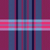 Backdrop textile texture plaid, december pattern fabric. Pure tartan check seamless background in dark and pink colors. vector