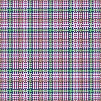 Vibrant diagonal houndstooth pattern in bold colors. Perfect for textile design, fashion, website backgrounds, and modern graphic projects. High-resolution image ideal for seamless repeats. vector