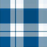 Argyle tartan textile background, new pattern check. Fancy seamless fabric plaid texture in cyan and white colors. vector