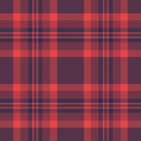 Stylish red and dark purple plaid pattern. Perfect for textile designs, website backgrounds, or autumnthemed projects. Clean, modern aesthetic. Ideal for adding a touch of sophisticated texture. vector