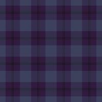 Expressive seamless textile, october background fabric texture. Shape tartan pattern check plaid in dark and indigo colors. vector