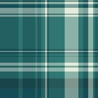 Fall check fabric plaid, craft background textile tartan. Net texture pattern seamless in cyan and pastel colors. vector