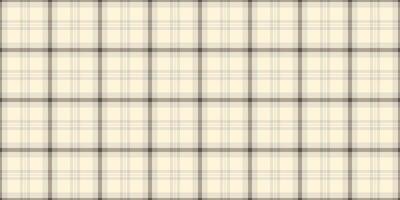 Warm check tartan , business background plaid texture. Autumn pattern fabric textile seamless in light and cornsilk colors. vector