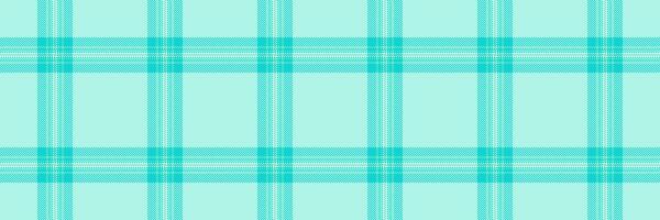 1970s pattern plaid texture, grid check textile . Pixel seamless tartan background fabric in teal and light colors. vector