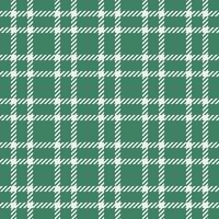 Calm fabric background , trousers tartan texture textile. Scrapbooking check plaid seamless pattern in mint and white colors. vector