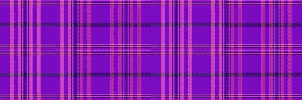 Vibrant purple and pink plaid pattern. Ideal for textile design, fashion, web backgrounds, and wrapping paper. Bold geometric design with repeating texture. vector