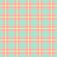 Cutout tartan plaid seamless, satin check background. Site pattern fabric textile texture in light and red colors. vector