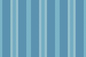Symmetry fabric vertical, internet texture background stripe. Effect seamless pattern textile lines in cyan and light colors. vector