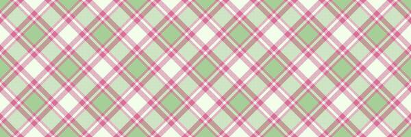 Korean plaid seamless check, shape background texture fabric. Japan tartan textile pattern in light and pale violet red colors. vector