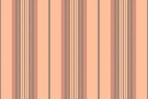 Ceremony fabric textile, bed lines seamless stripe. Scenery pattern background texture vertical in orange and grey colors. vector