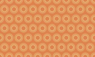 Elegant geometric pattern featuring repeating circular designs in warm, earthy tones. Perfect for textile prints, website backgrounds, or any design needing a sophisticated, minimalist aesthetic. vector