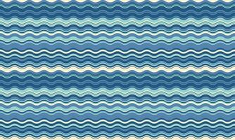 Seamless wavy stripes pattern in calming blues and creams. Perfect for textile design, website backgrounds, or any project needing a tranquil, nautical feel. vector