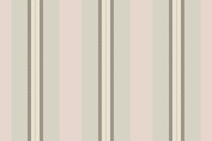 Sndian stripe lines texture, over seamless pattern textile. Araft fabric background vertical in light and cornsilk colors. vector