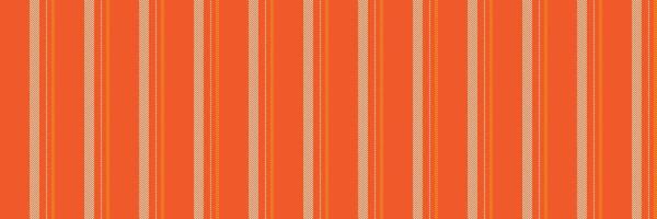 Blank textile seamless , textile lines texture vertical. Post stripe pattern fabric background in orange and light yellow colors. vector