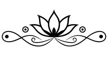 Stylish Botanical Ornament Elements for Artistic Borders and Pattern vector