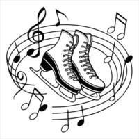 Rollerblade Motion Roller Boot and Skate Graphics vector