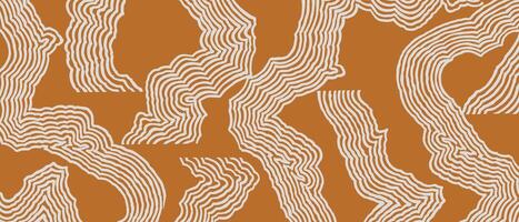 Japanese inspired hand drawn brush line abstract pattern, Ethnic folk wood carving, engraving, weaving, basketry surface textured background, simple graphic for fabric, stationary, carpet vector