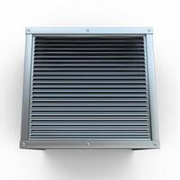 Industrial ventilation grille providing efficient airflow in modern building photo