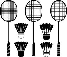 Badminton racket design or icon symbol design vector