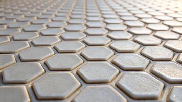 Close-up view of a honeycomb pattern material industrial location surface texture modern environment high-definition concept photo