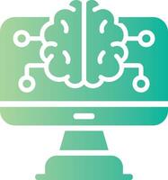artificial intelligence with isolated vektor and transparent background artificial intelligence,brain,science,technology,electronics,computer vector
