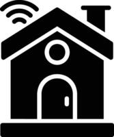 smart home in flat design style vector