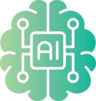 brain with isolated vektor and transparent background vector