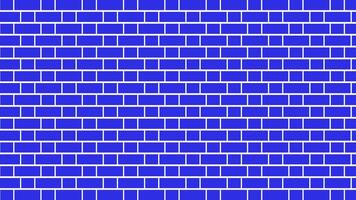 Abstract background illustration of blue bricks with a white cross-section pattern. vector