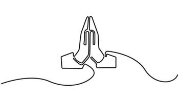 one simple single abstract line drawing, Single continuous line illustration vector