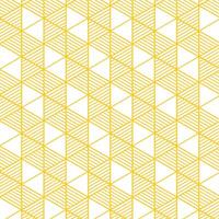 Modern Polygon Seamless Pattern Design. Gold Color Polygon Pattern Background. Seamless Geometric Pattern for for Textile Design, Stationery, Wrapping Papers, and Wallpapers. vector