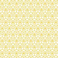 Elegant Gold Color Polygon Seamless Pattern. A Stylish Geometric Background for Textile Design. Stationery. Wrapping Papers. And Wallpapers. vector