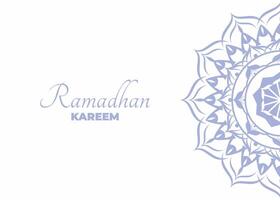 Ramadhan Kareem background design vector