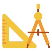 Artistic Drawing Tools for Precise Measurements vector