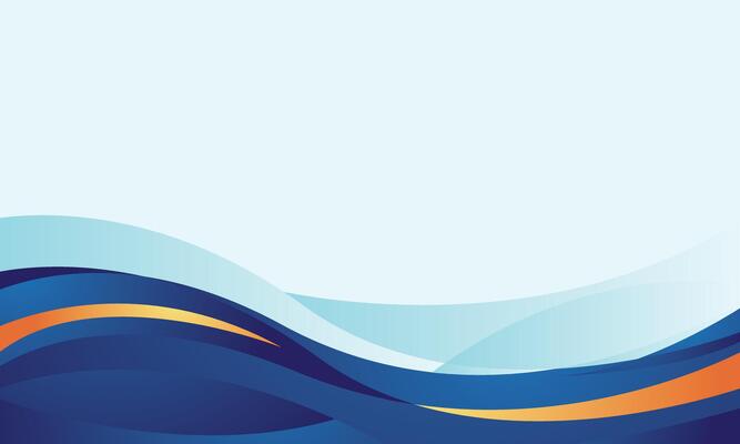 Abstract blue gradient wave background image