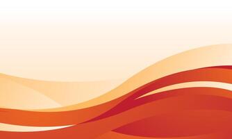 Abstract orange yellow gradient wave background image vector
