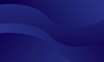 Blue wave gradient abstract background vector