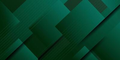 Geometric green abstract background. Dynamic shape composition. Cool background design for poster. Eps10 vector
