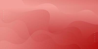 Modern abstract soft red gradient wave liquid geometric background with liquid style gradient color. Suitable for banner, flyer, etc. Eps10 vector