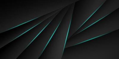 Luxury premium black abstract background with blue lines isolated on textured background. Eps 10 vector