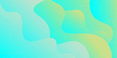 Abstract modern bright tosca green gradient illustration background with simple pattern. Cool design. Eps10 vector