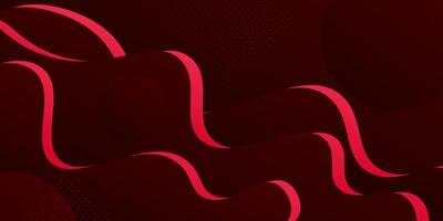 Dark red gradient dynamic abstract background with shadow, and simple design. Creative premium gradient. Smart 3D cover design for business design. Eps10 vector