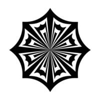 Abstract Geometric Mandala Pattern vector