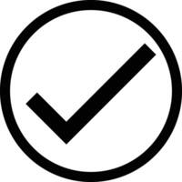 Check Mark Icon Set. vector