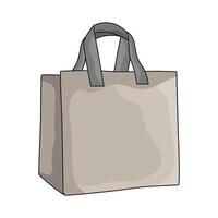 illustration of Eco Reuse Bag vector