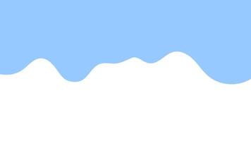 Minimalist abstract design featuring blue wavy shapes, ideal for website headers or digital backgrounds vector