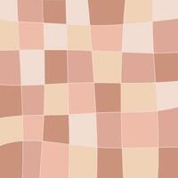Fashionable abstract geometric background with squares. Pattern design for banner, poster, flyer, card, postcard, cover, brochure. Graphic pattern of simple shapes in pastel colors, abstract mosaic. vector